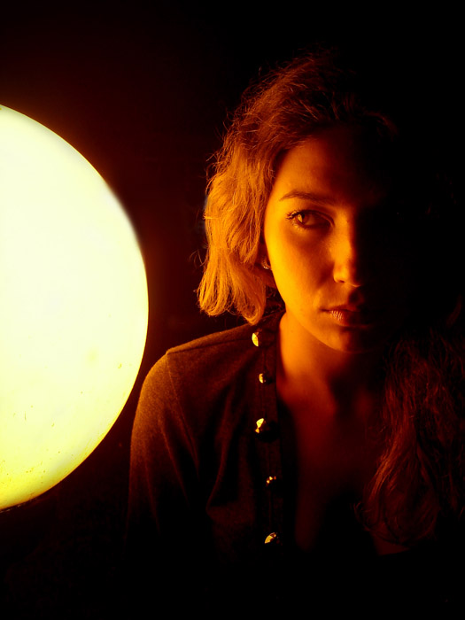 Sie war mit dem Mond vorgestellt