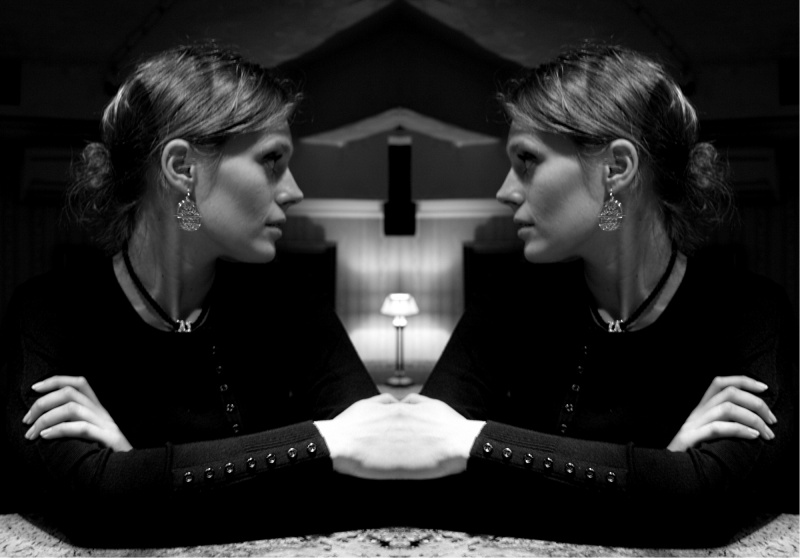 Ich schaue dich an wie ein Spiegel