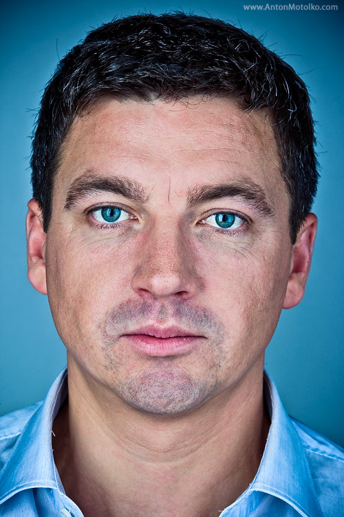 Porträt im Stil des Esquire