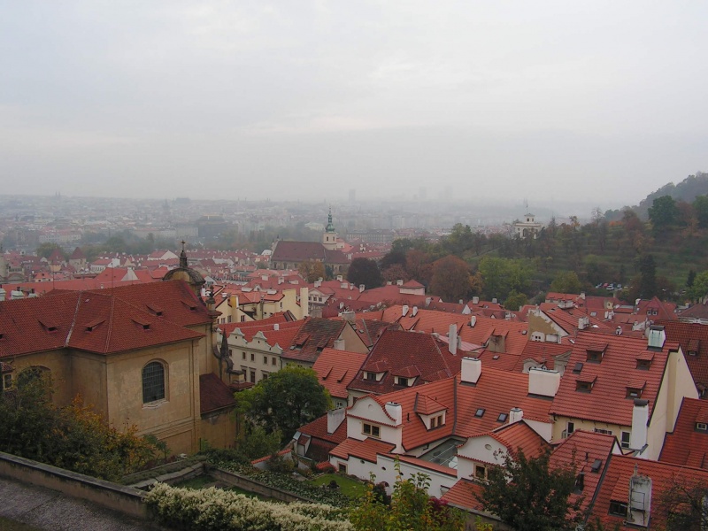 Panorama Prag