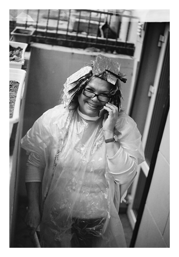 Typ-Stimmung. Warten auf ein Wunder.