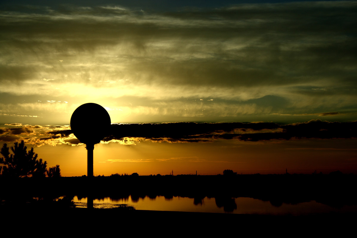 Ein weiterer Sonnenuntergang