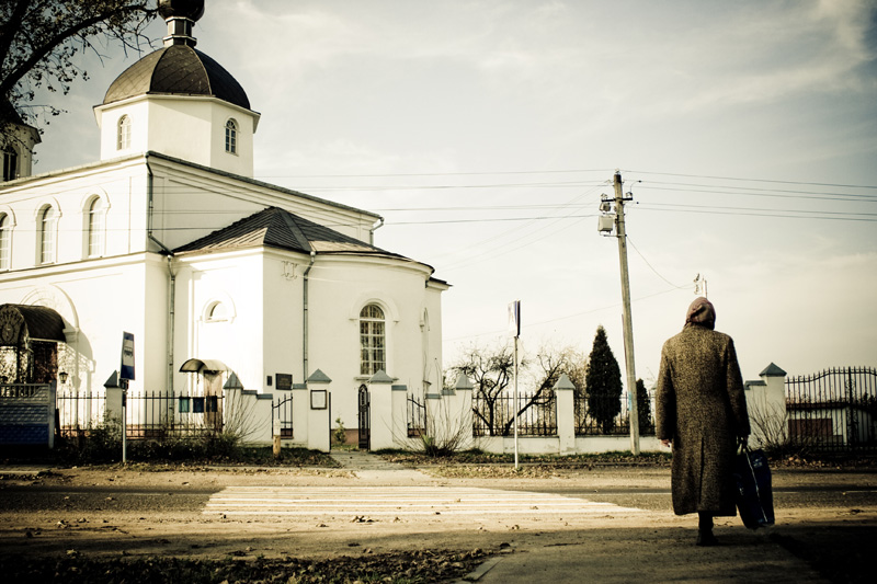Einfallenden Strahlen fallen