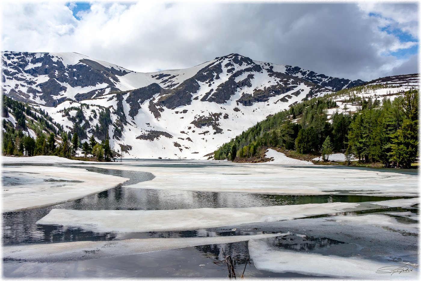 Das Eis war gebrochen