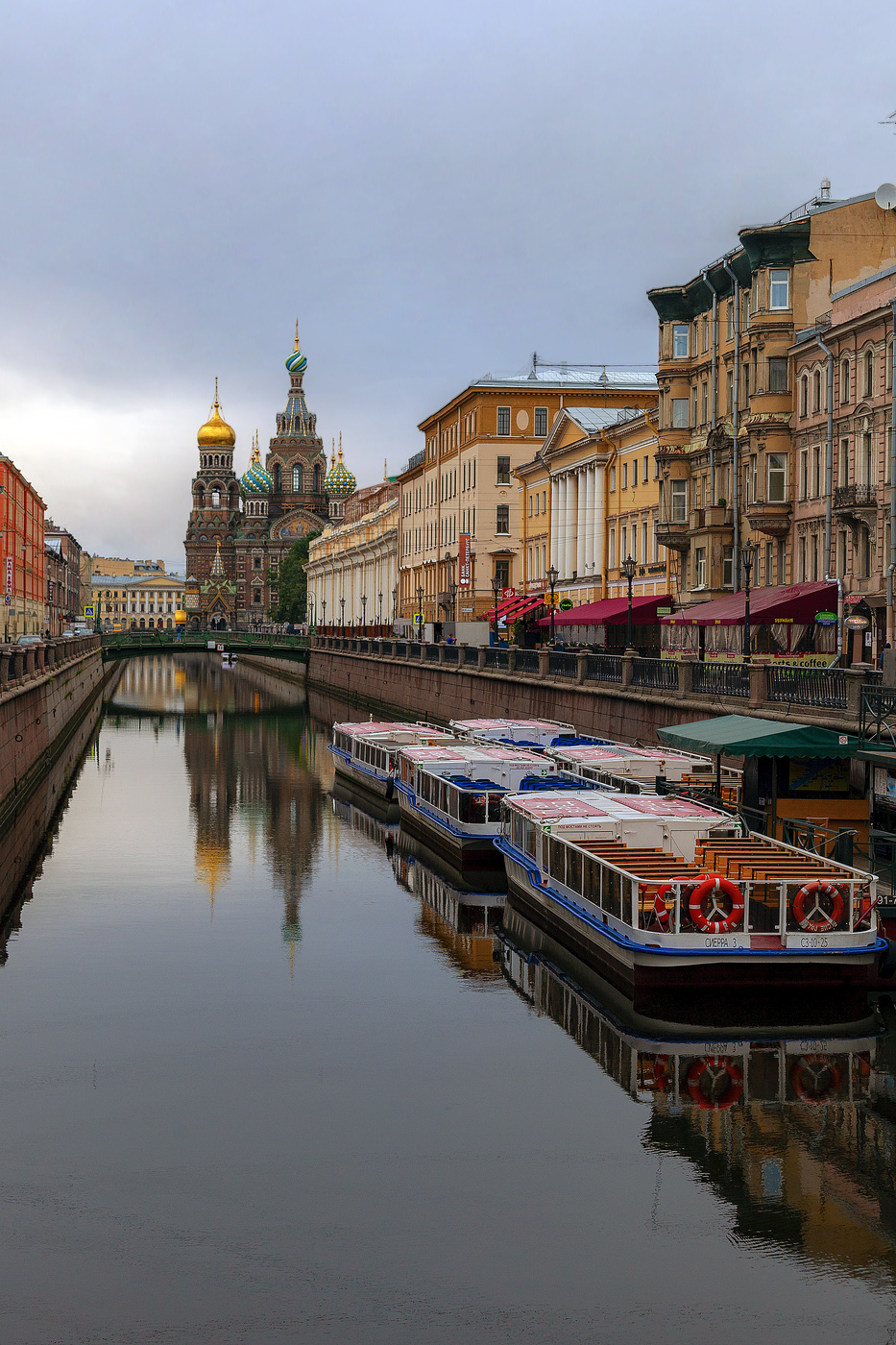 Morgen am Kanal Griboedova