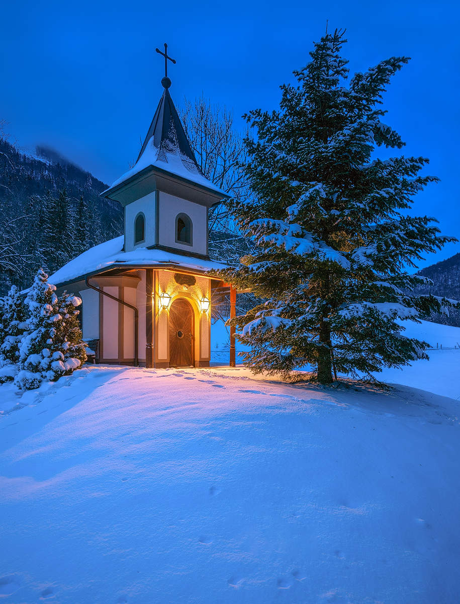 weihnachtliche Kapelle