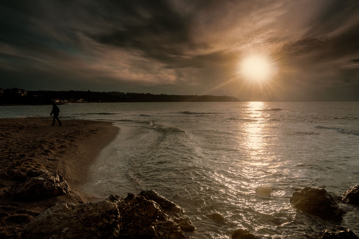 Abendstimmung am Meer