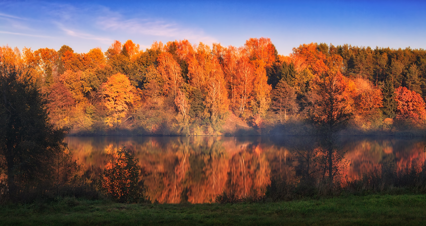 Reflexion der Herbst