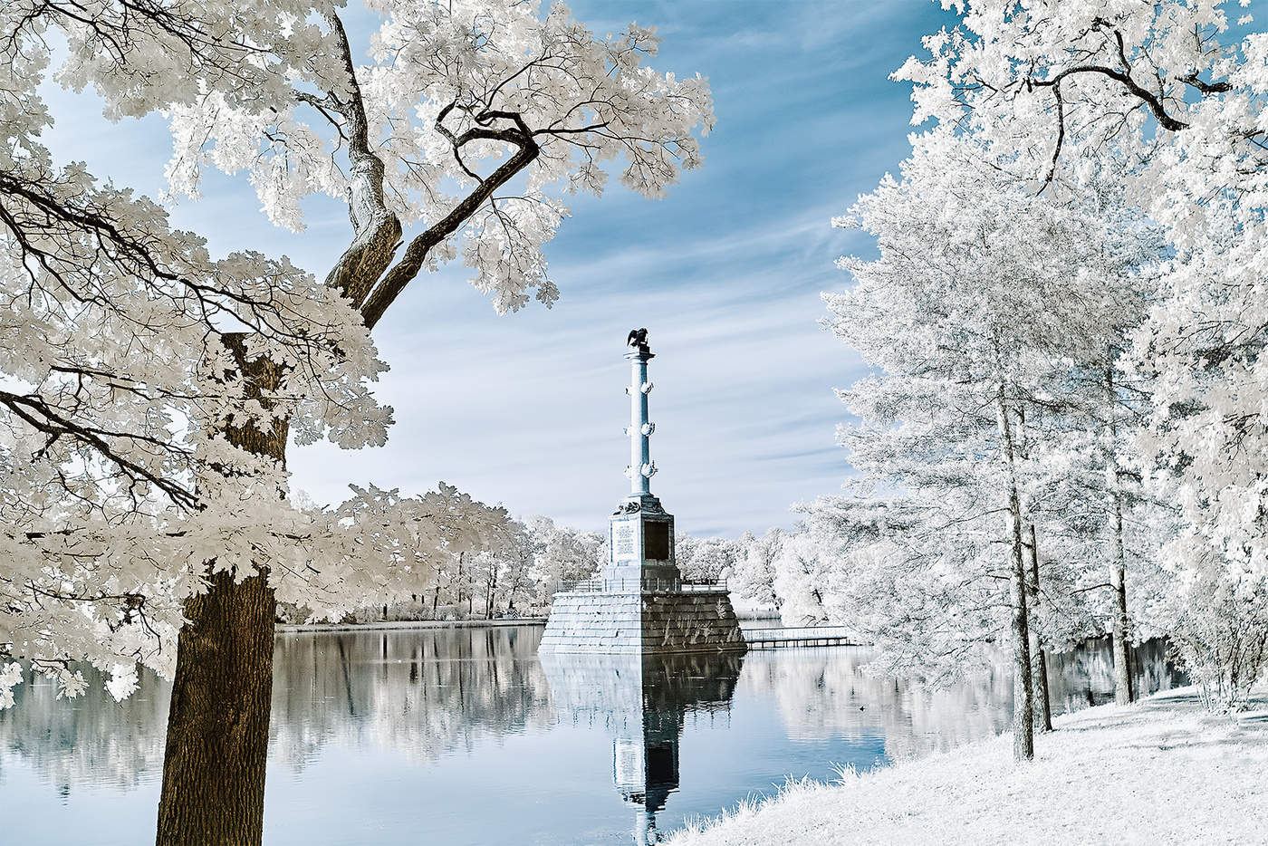 infrared Pushkin