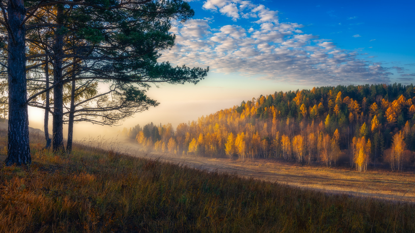 Ruhig eindringlichen Herbst ...