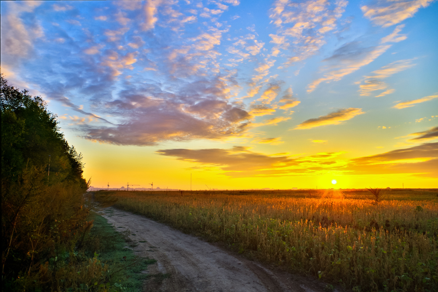 Die Sonne steigt ...