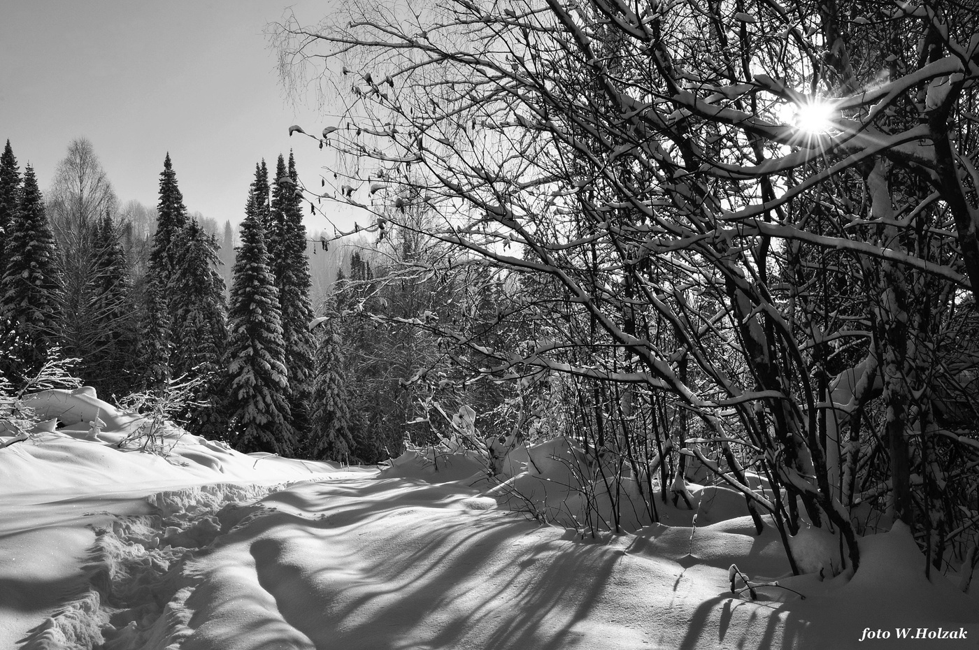 Sonnenaufgang über dem Fluss