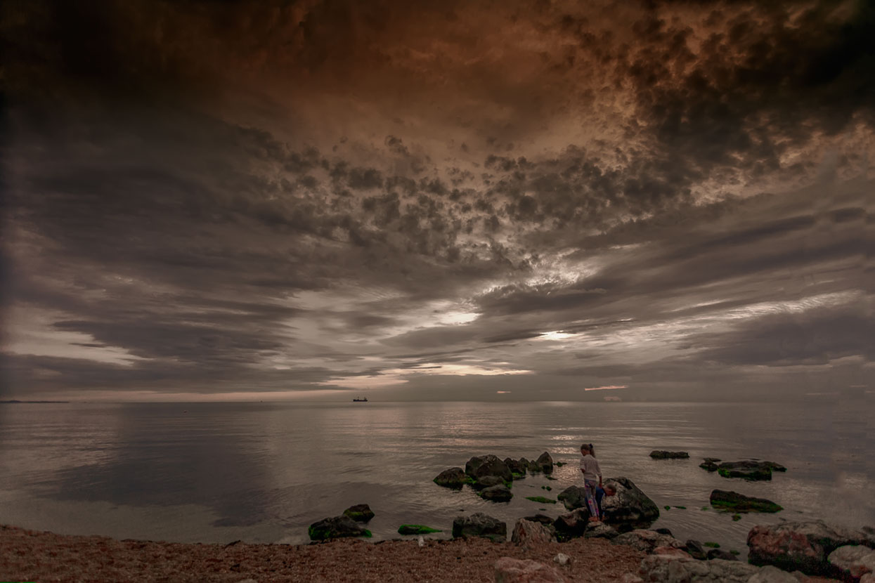 Abendstimmung am Meer