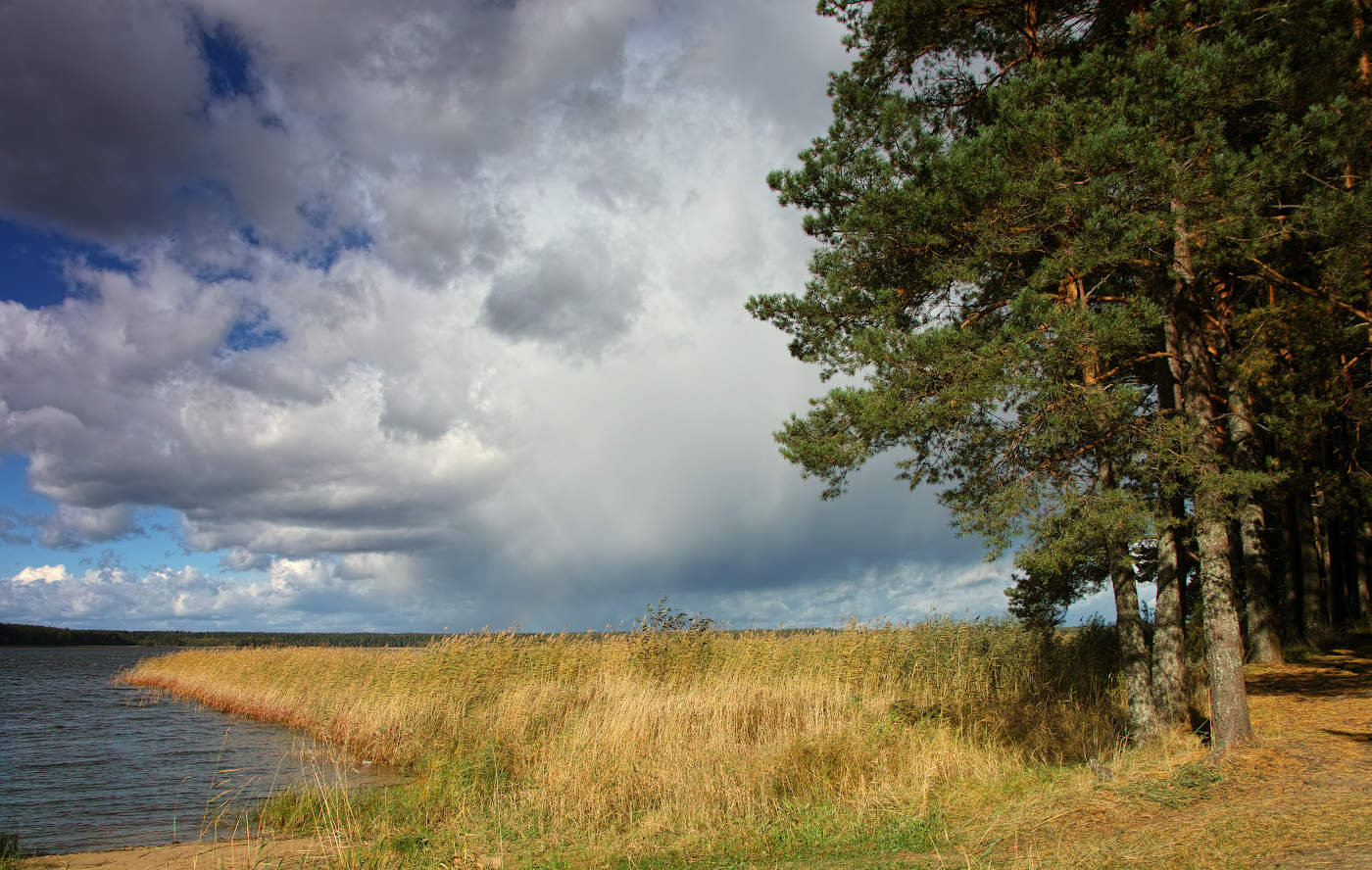 Ich schaute in Lake Blue ...