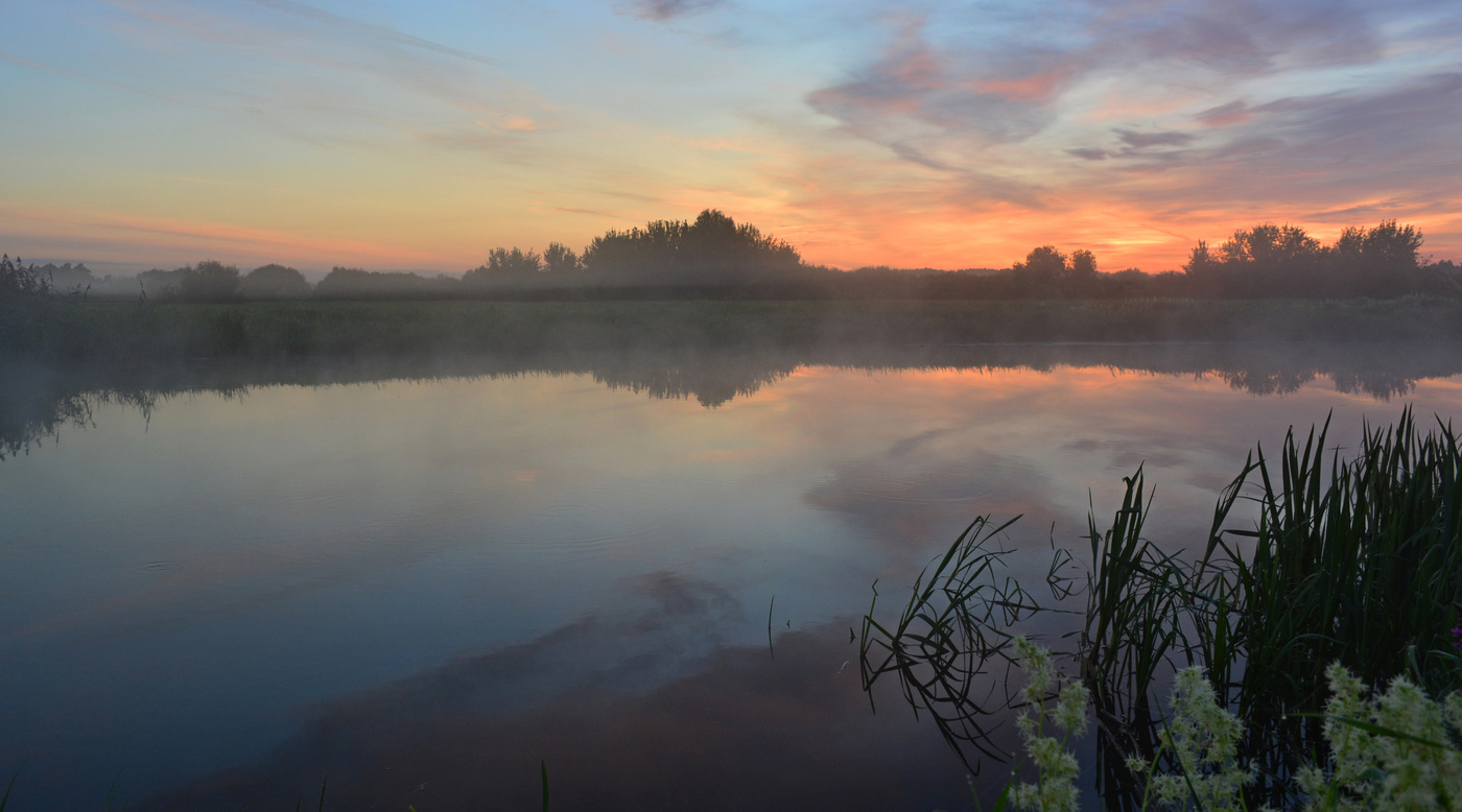 Morgen auf dem Fluss