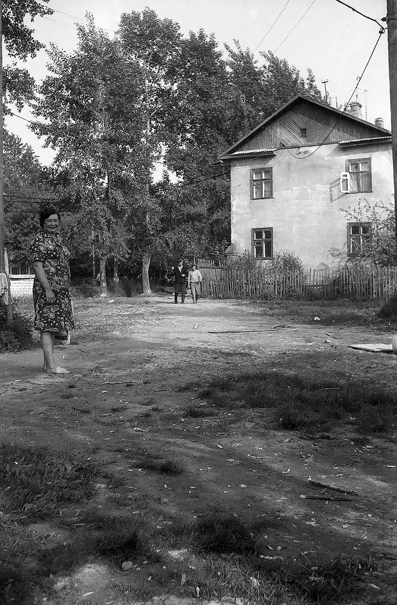 Und in unserem Hof ​​...