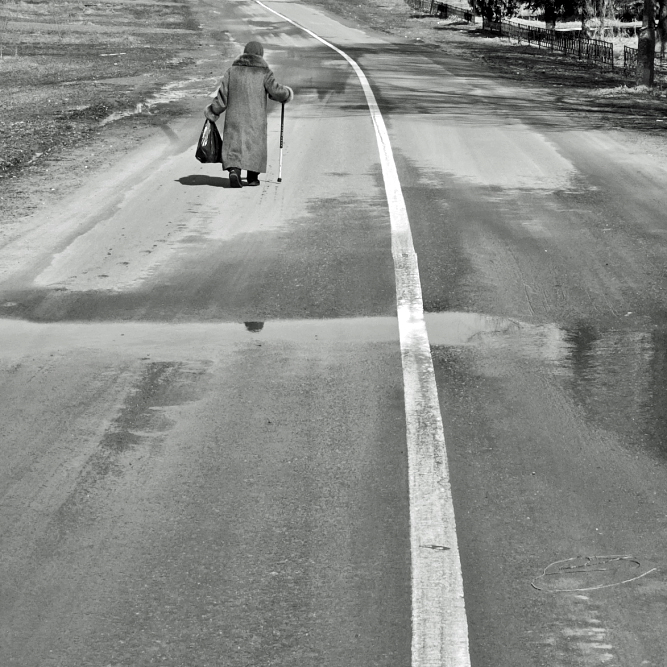 Straße lebenslangen