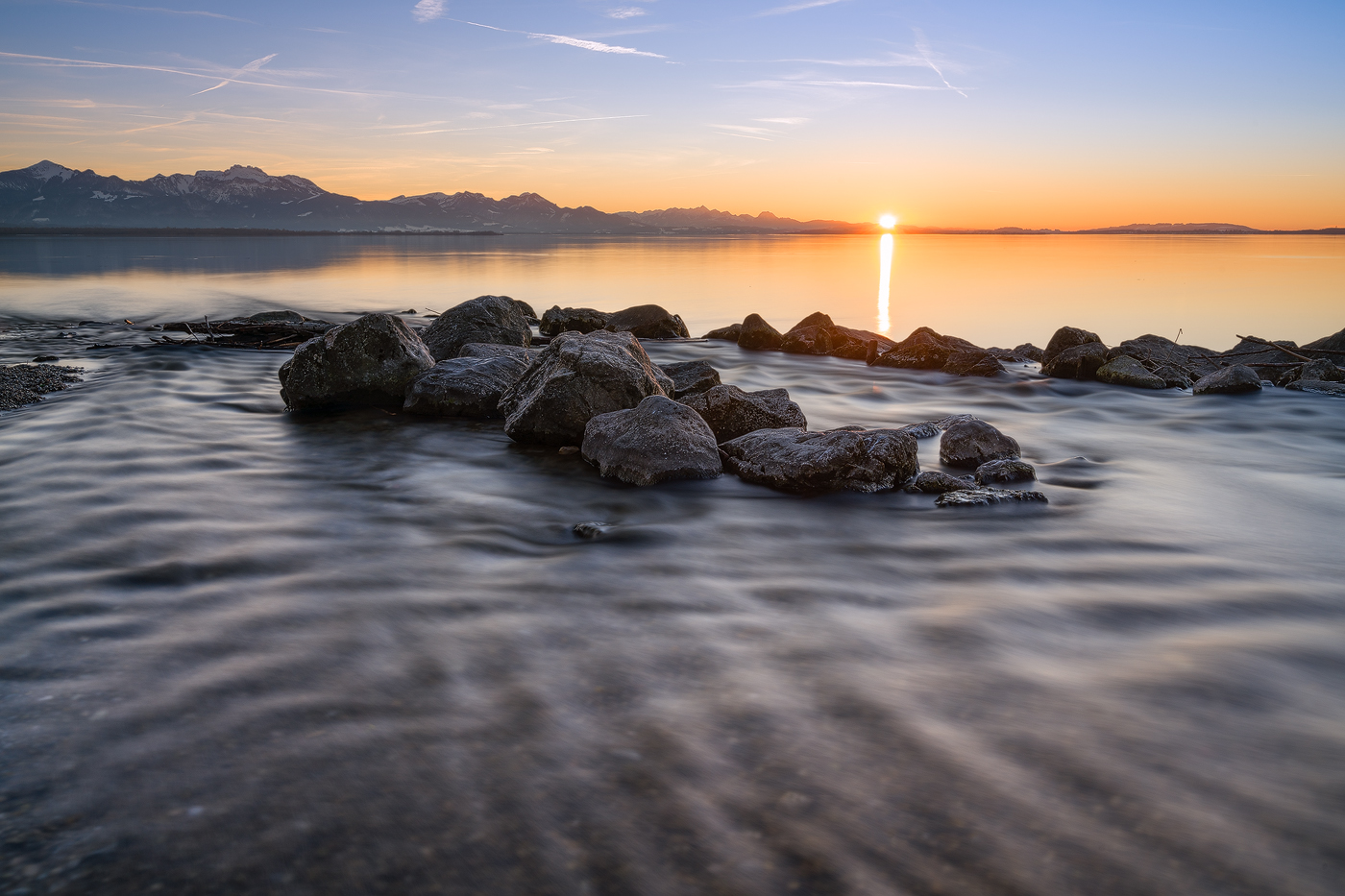 die letzten Sonnenstrahlen