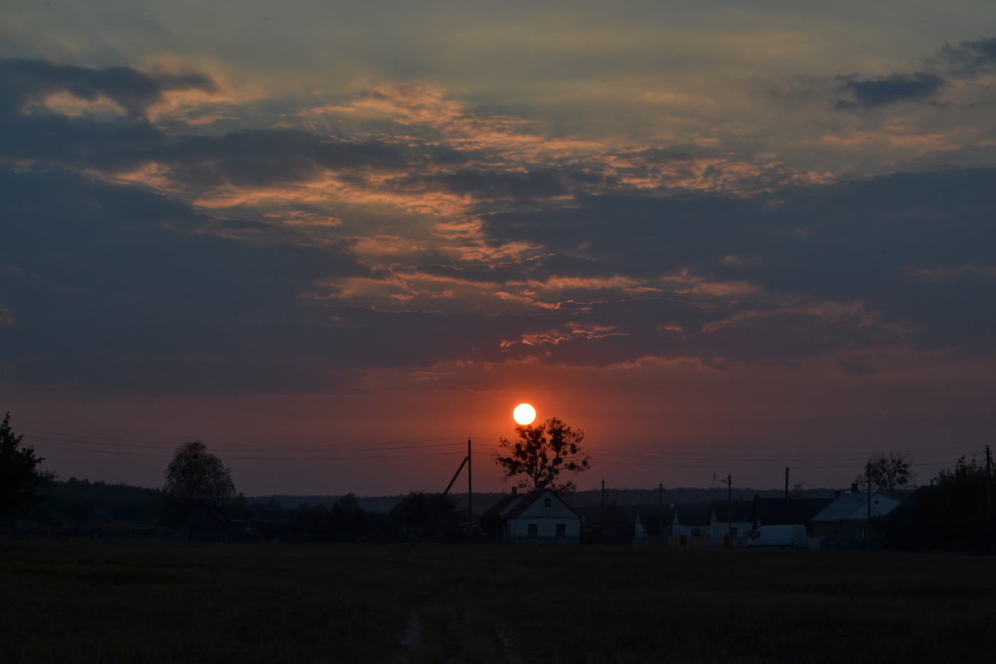 Sonnenuntergang im Outback