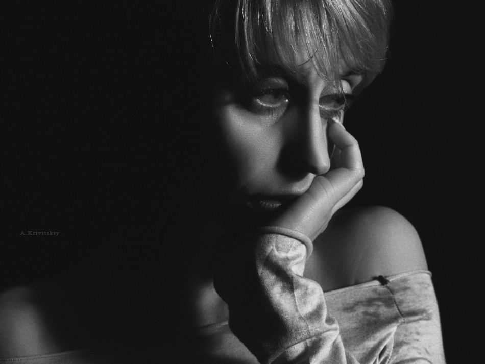 Portrait in the A. Krivitsky photo theater.