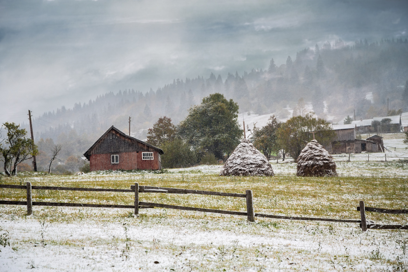 Herbst in den Karpaten