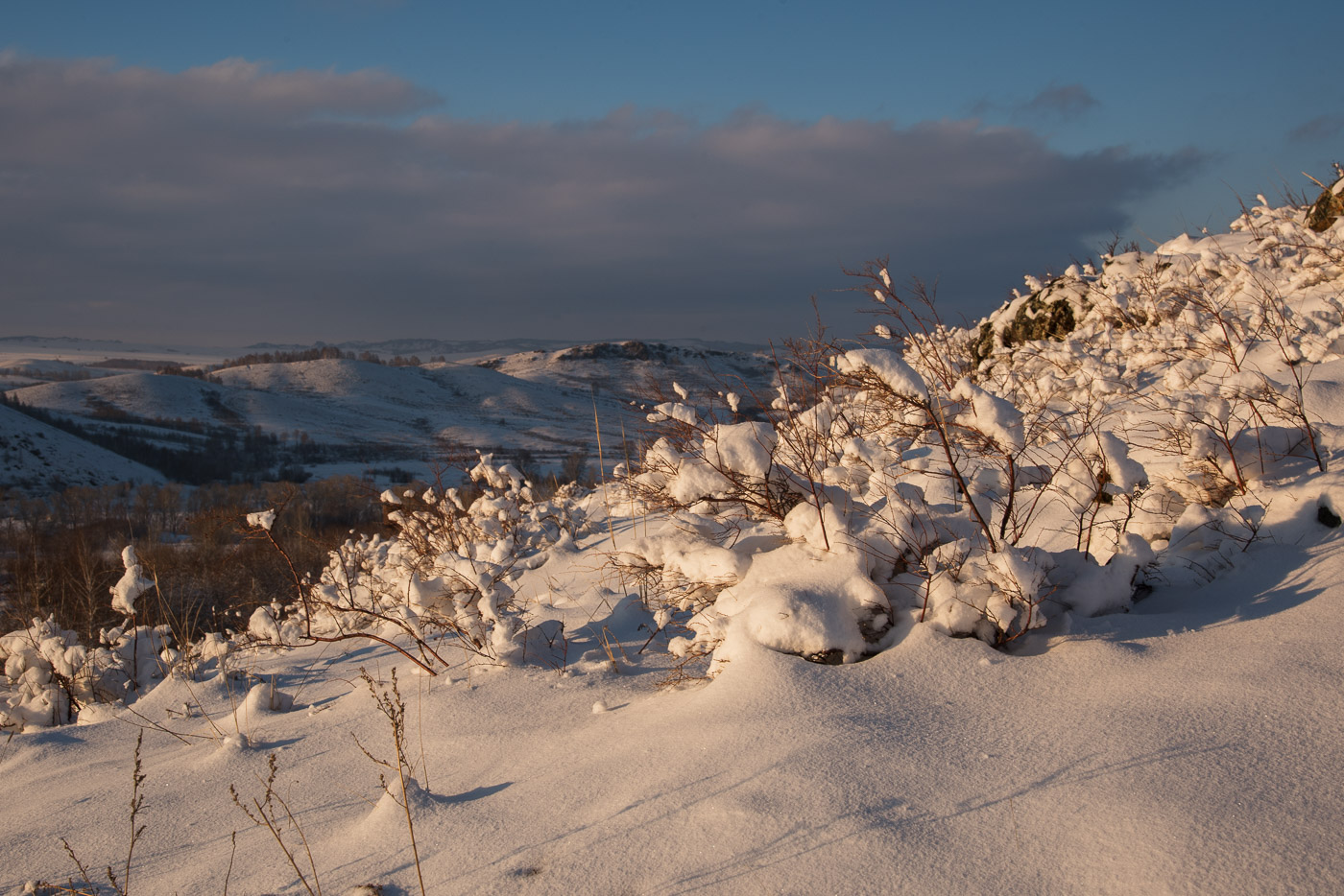 Der Winter ist zurück ...