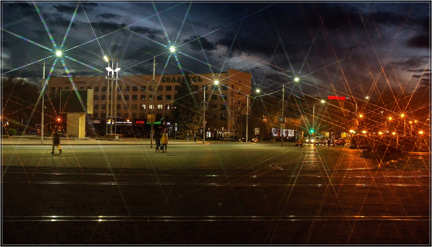 Nacht Lichter der Stadt