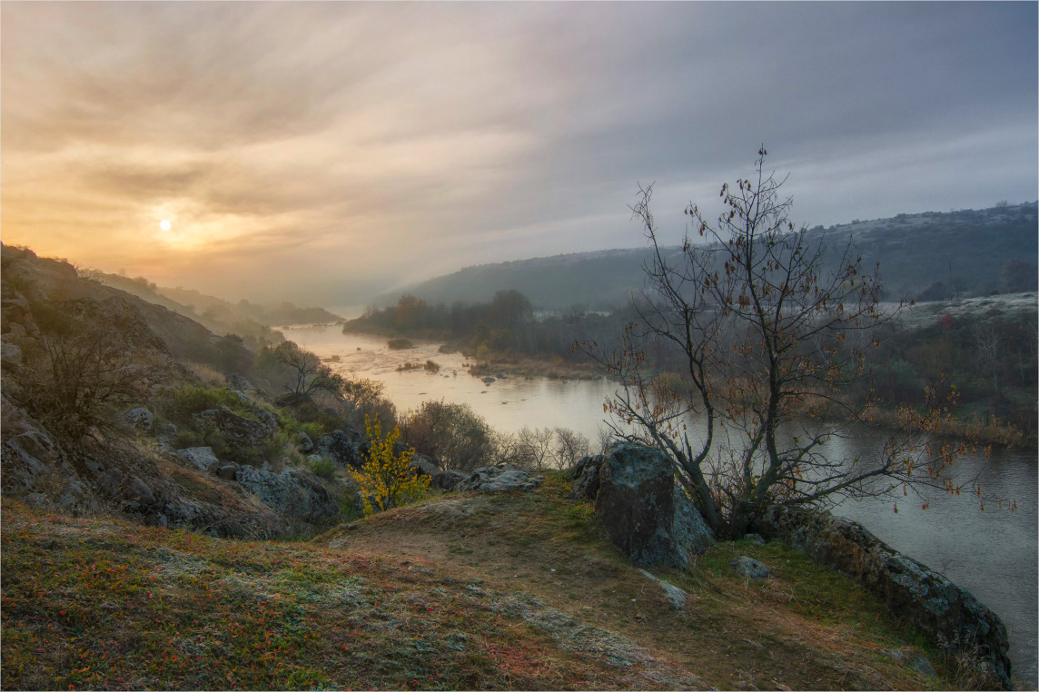 Morgen auf dem Fluss