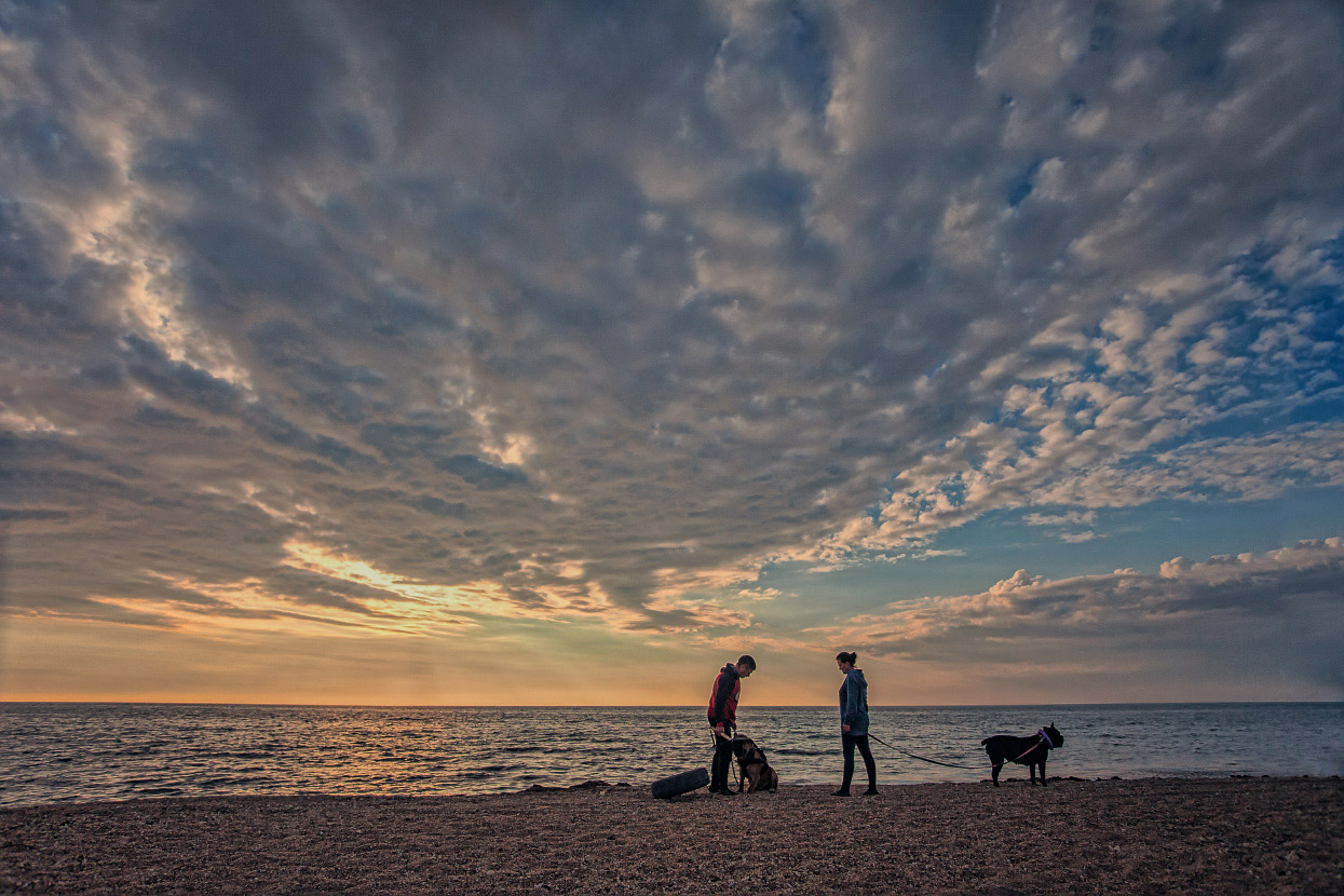 Abendstimmung am Meer