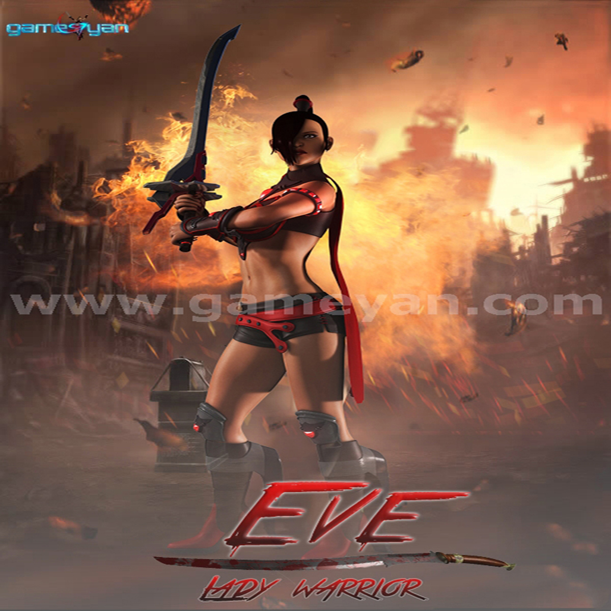 EVE - Lady Warrior By Post Production Animation Studio
