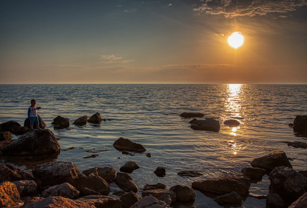 Der Junge und das Meer
