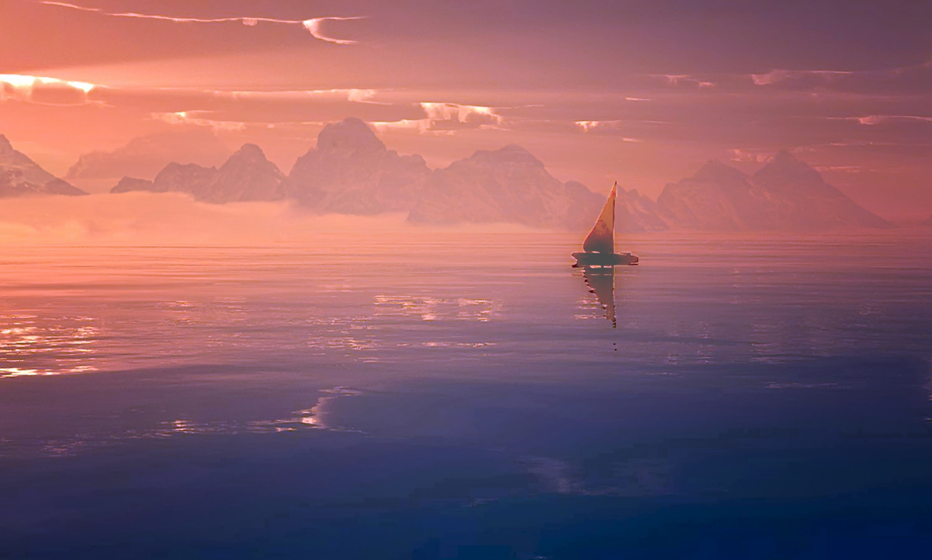 Am Fuße der Berge ...