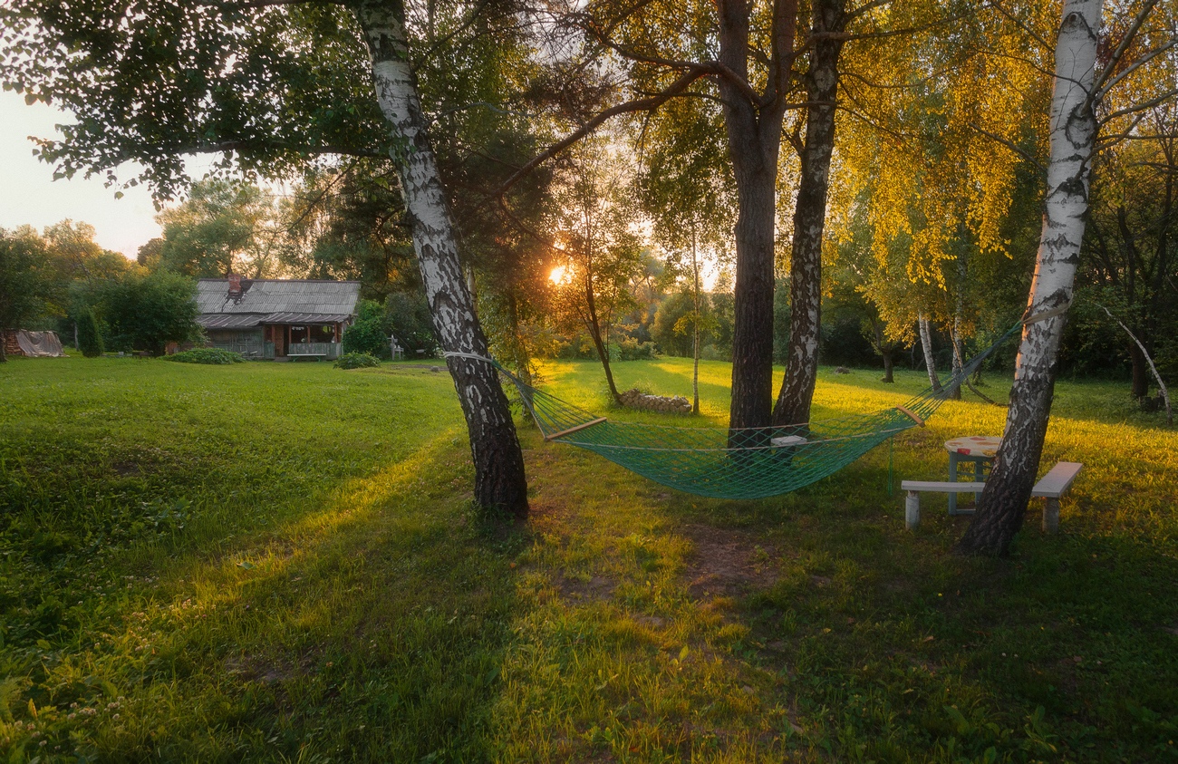 Weg von der Hektik der Stadt