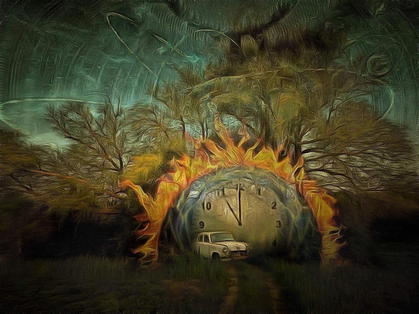 zurück in die Vergangenheit