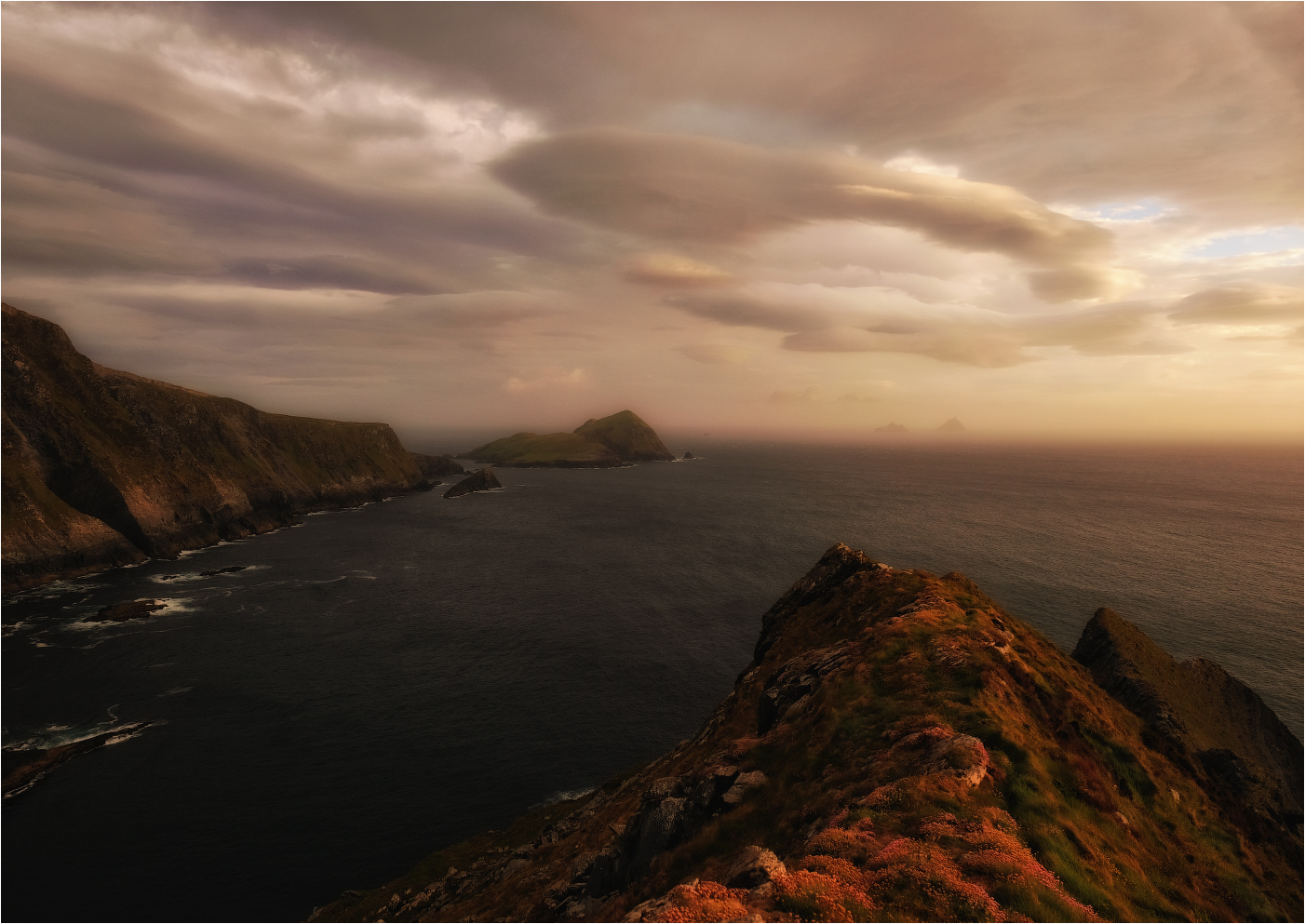 ...above Atlantic...