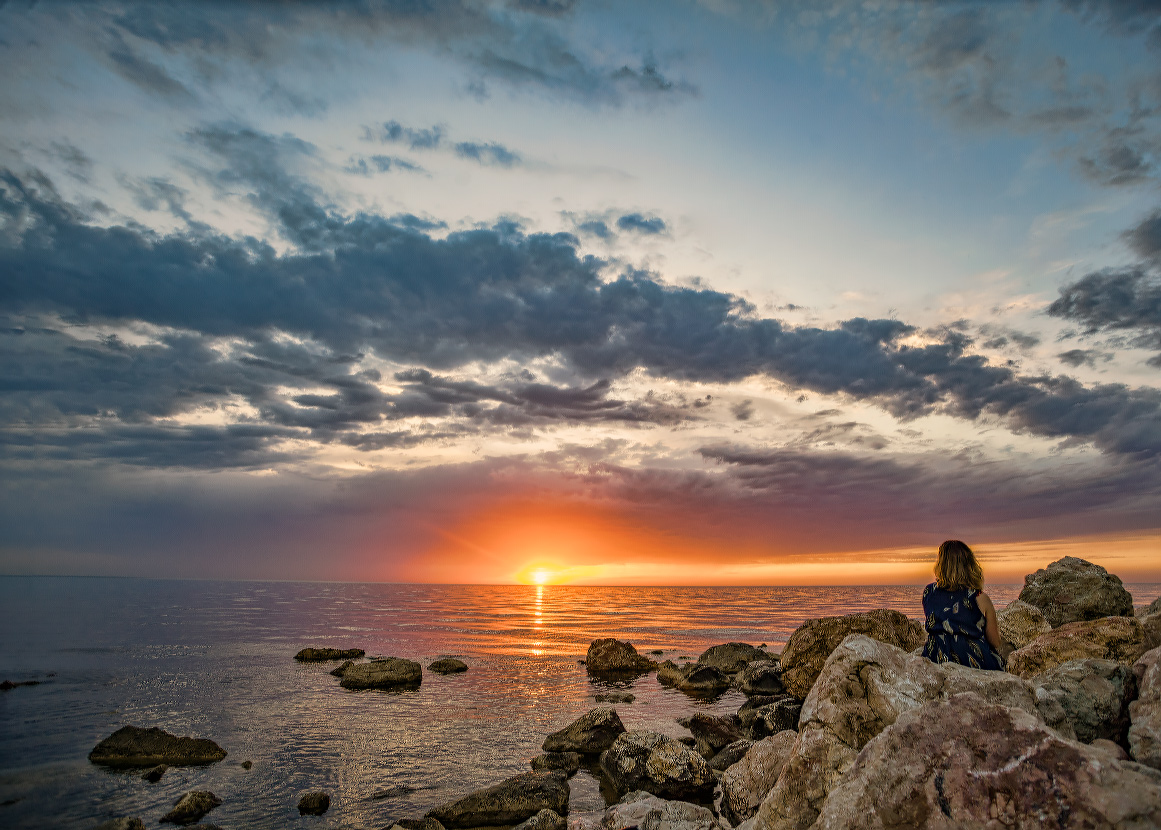 Provazhaya Sonnenuntergang