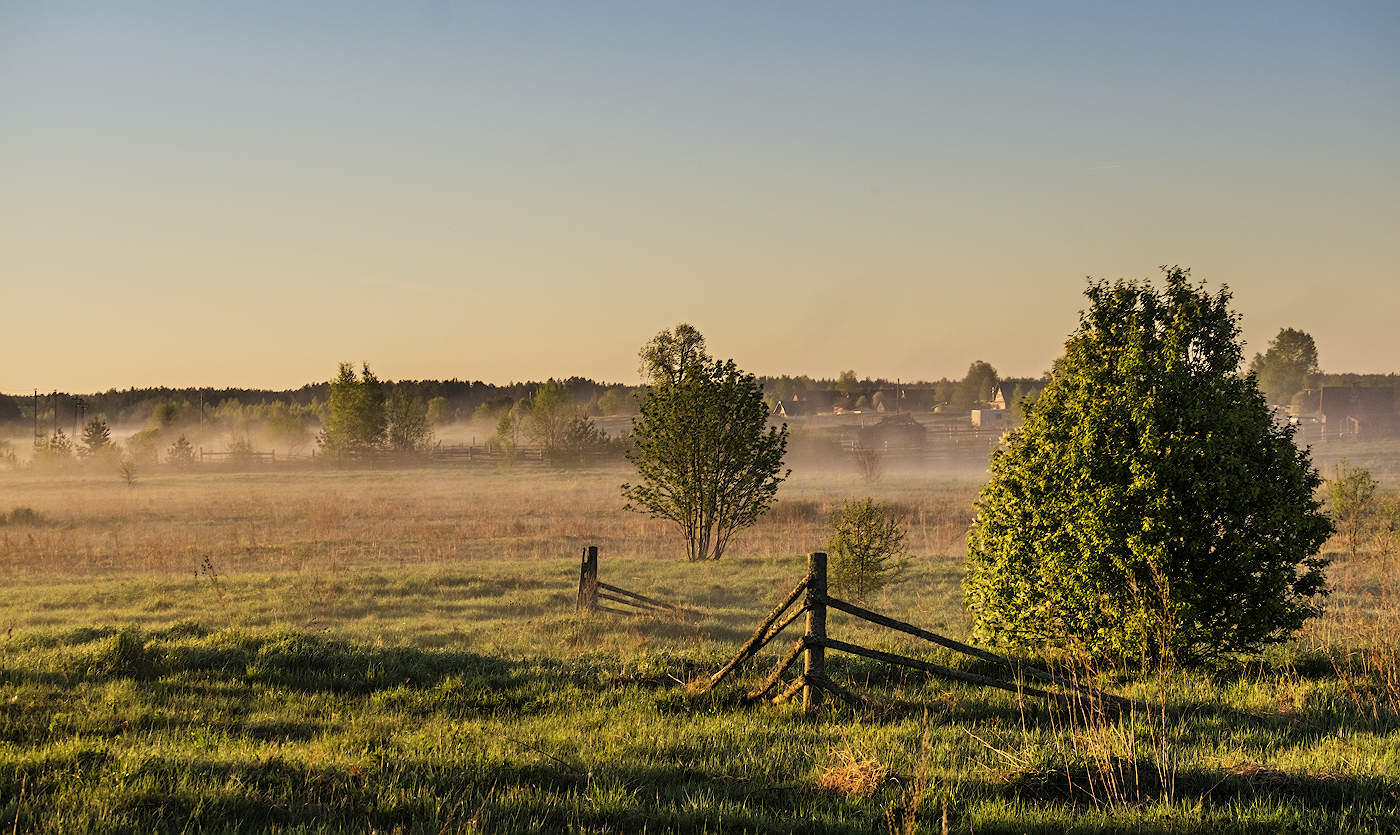Morgengrauen am Stadtrand