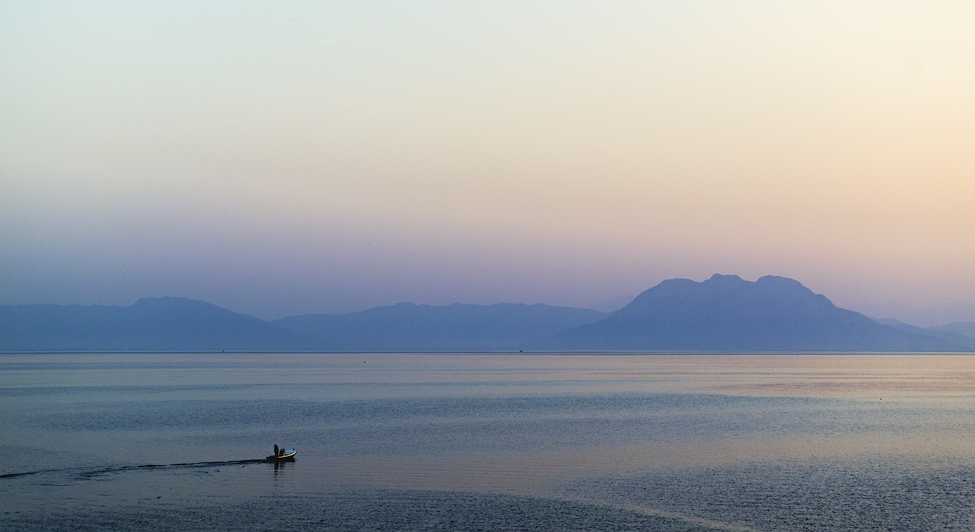 Für das Angeln Glück