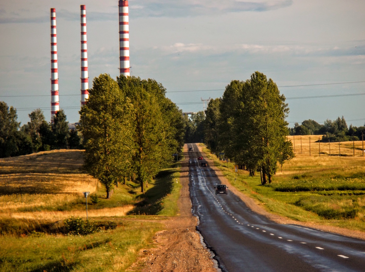 Der Weg in die Stadt