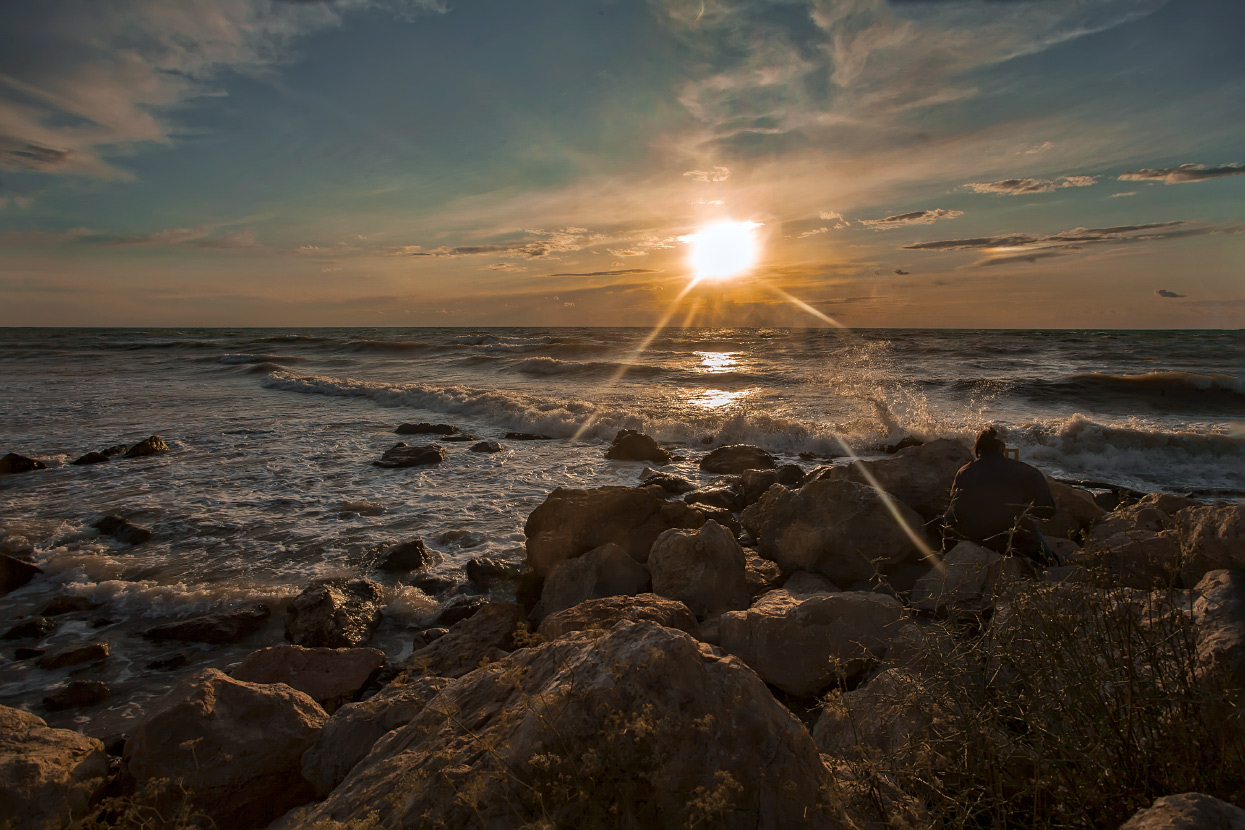 Abendstimmung am Meer