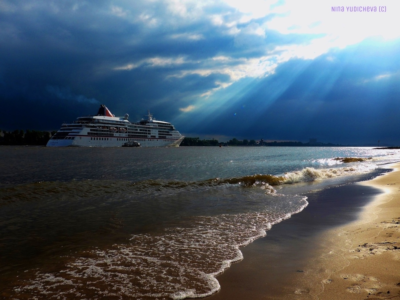 Unterwegs in den Sonnenuntergang