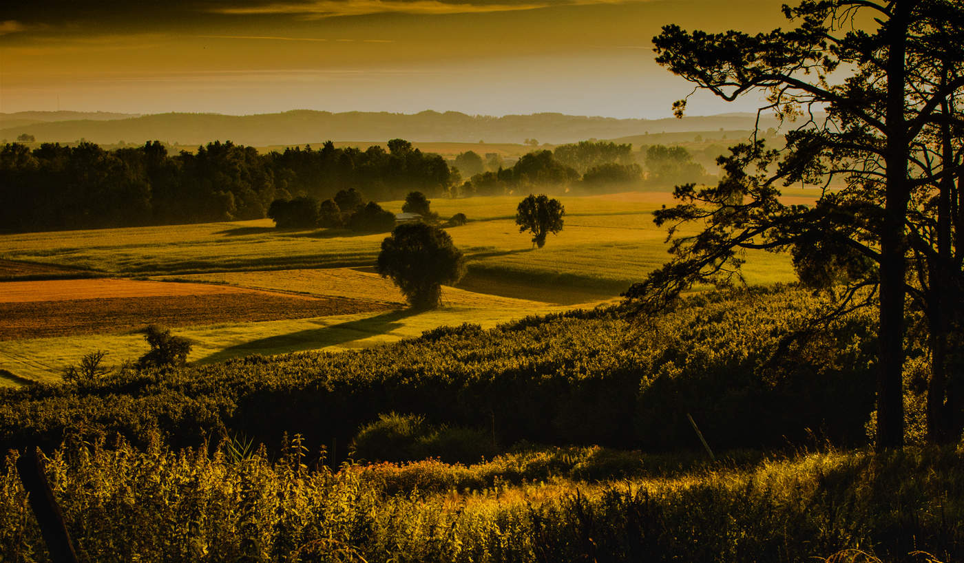 morgens um sechs ist die Welt noch in Ordnung