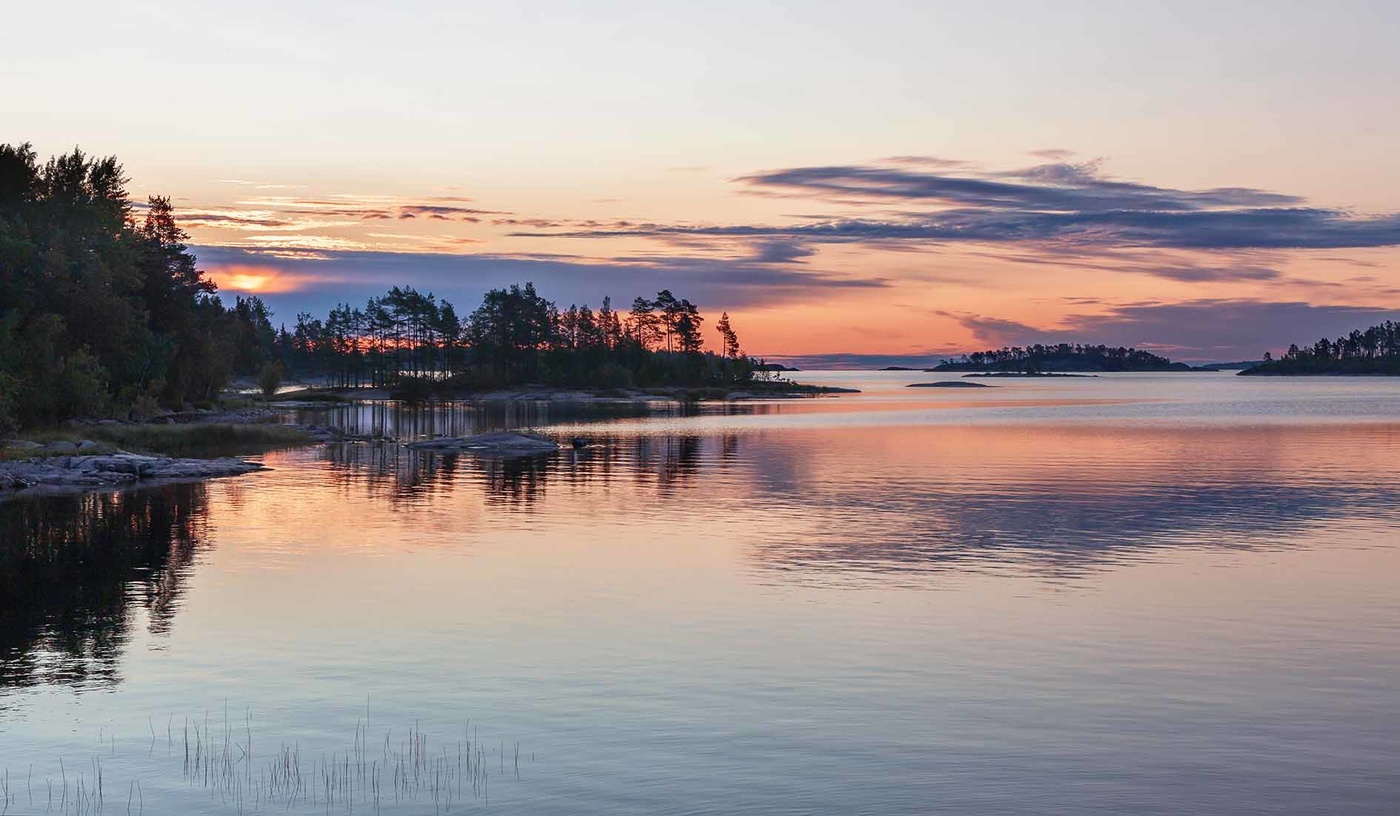 In der Morgendämmerung ...
