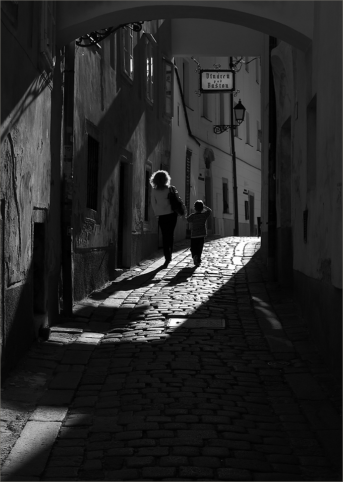 Die Straßen der Altstadt