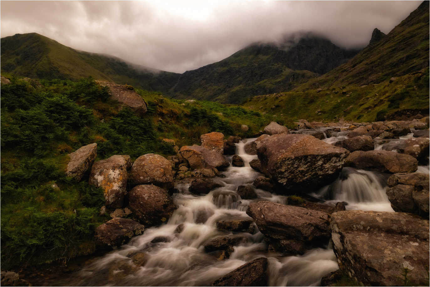 ...Carrauntoohil foothills...