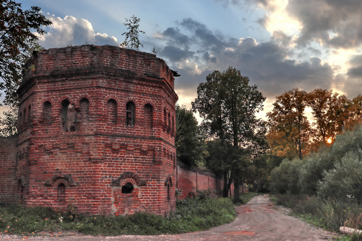 Der alte Turm.