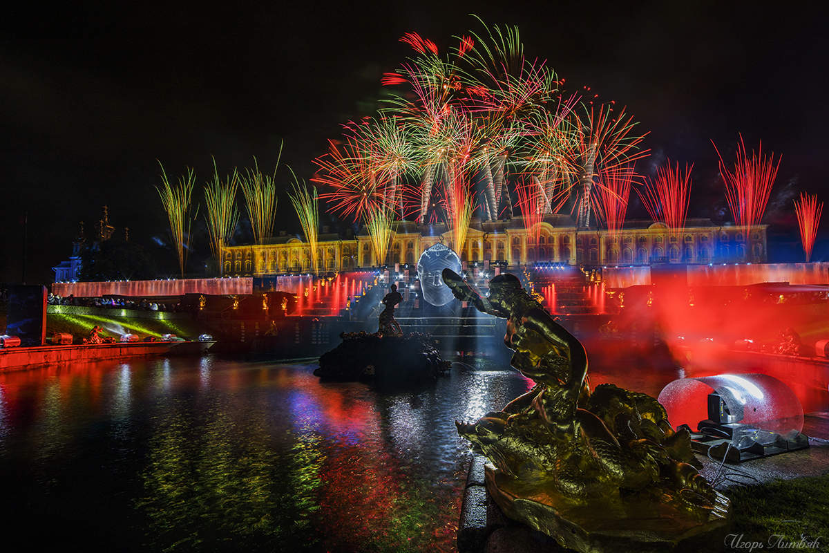 Петергоф. Праздник фонтанов