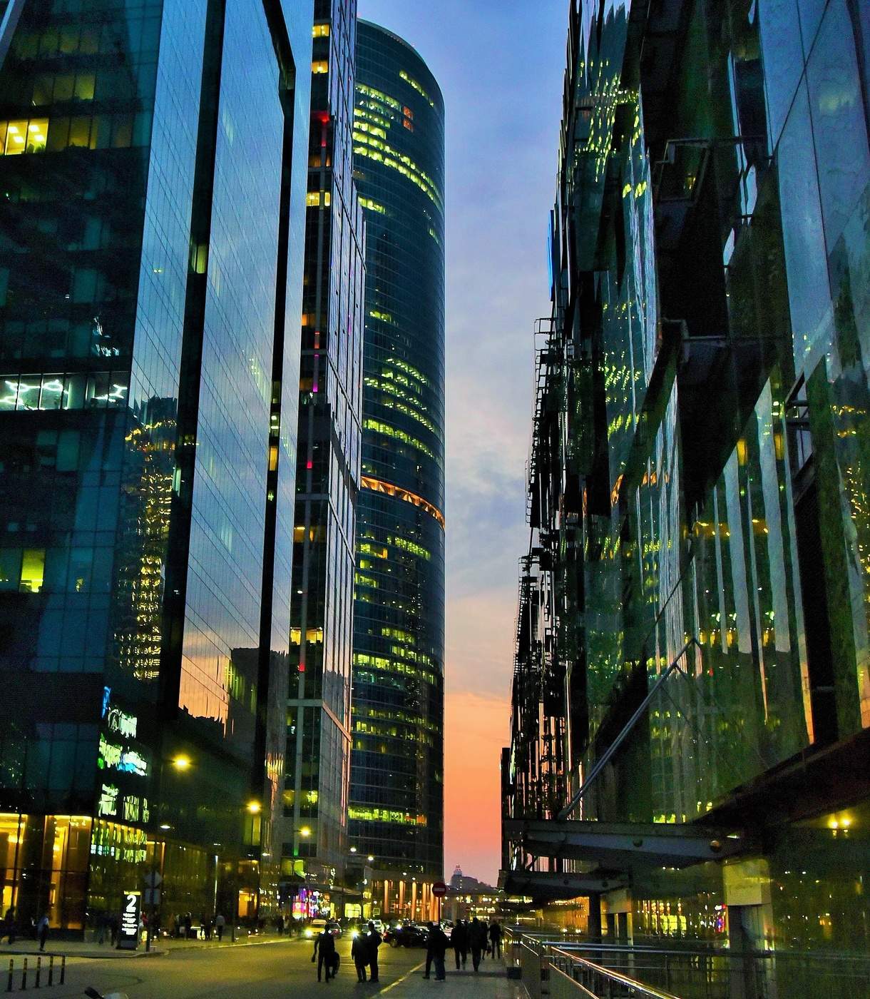 "Wolkenkratzer, Hochhäuser, und ich bin ein wenig ..."