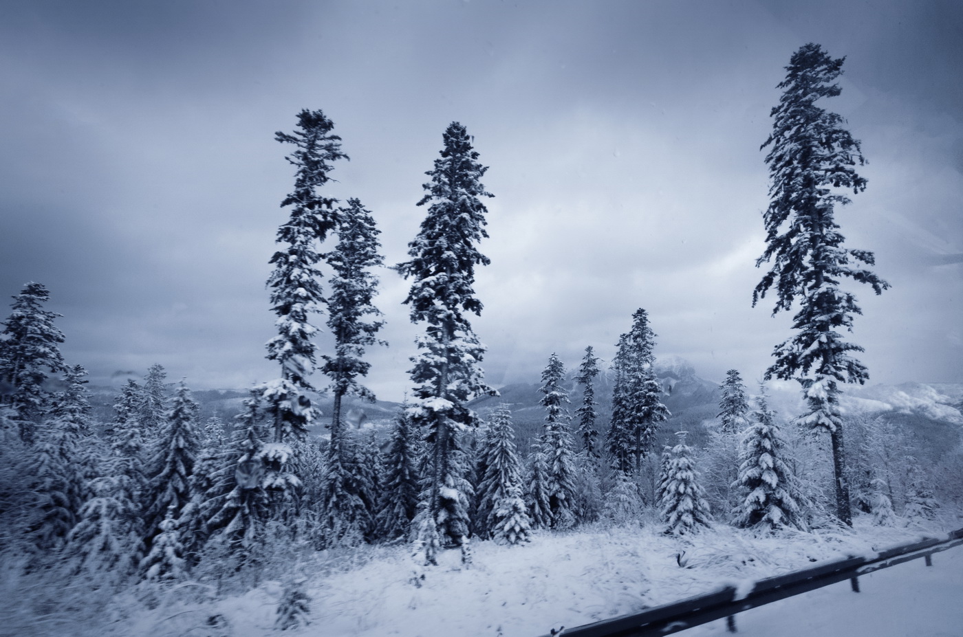 Winterabend in der Tatra