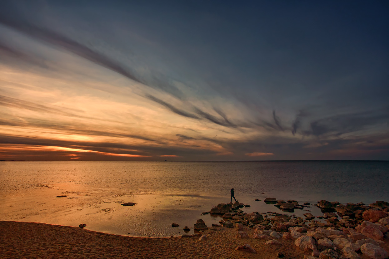 Abendstimmung am Meer